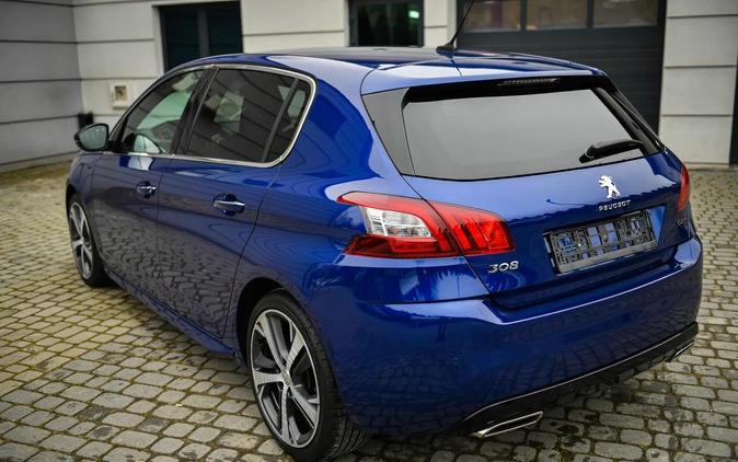 Peugeot 308 cena 56900 przebieg: 114000, rok produkcji 2015 z Rzeszów małe 704